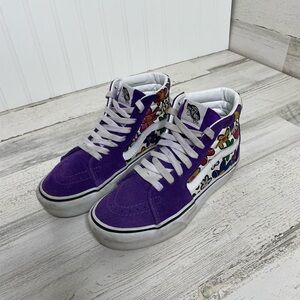 Vans SK8-HI Platform 2 Glitter Daises